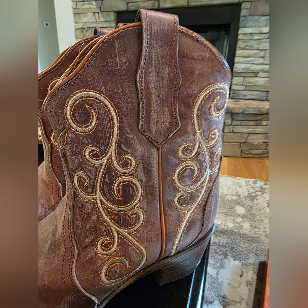 Circle G Handcrafted Cowboy Boots-NIB - Picture 2 of 8